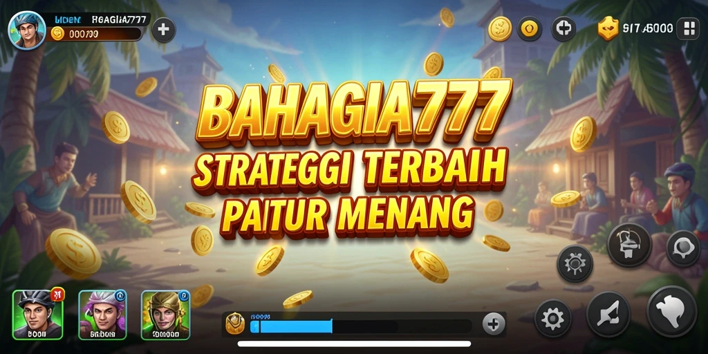 Gameplay strategi yang menantang dan menyenangkan di BAHAGIA777.