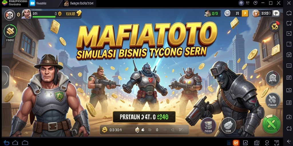 Gameplay MAFIATOTO yang mendebarkan dan penuh strategi.