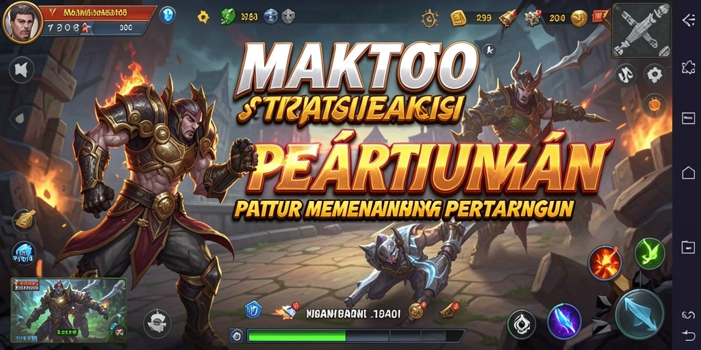 Gameplay MAKTOTO yang menarik dan penuh strategi.