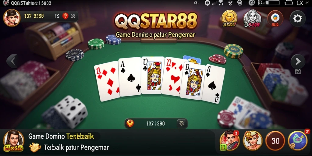 Tampilan gameplay seru dan interaktif dari QQSTAR88.