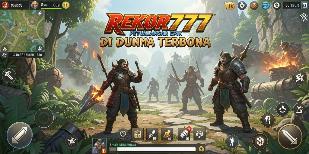 Screenshot REKOR777 menampilkan petualangan seru di dunia terbuka.