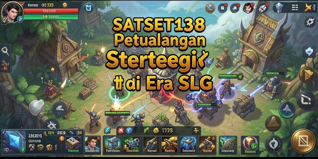 Screenshot gameplay SATSET138 menampilkan pertempuran epik dan taktik yang mendalam.