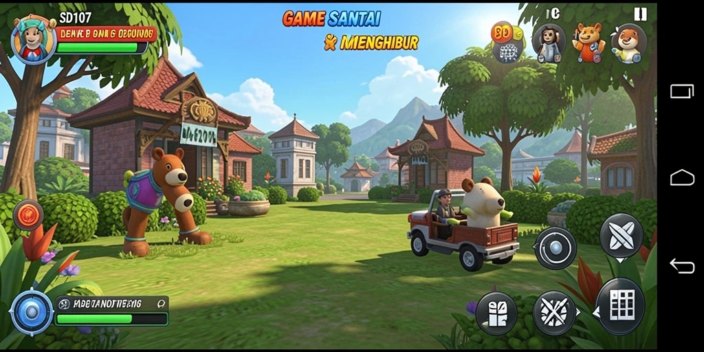 Tampilkan gameplay seru dan menantang dalam SD107.