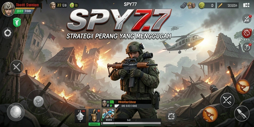 Tampilan gameplay <strong>SPY77</strong> yang mendebarkan dan penuh strategi.