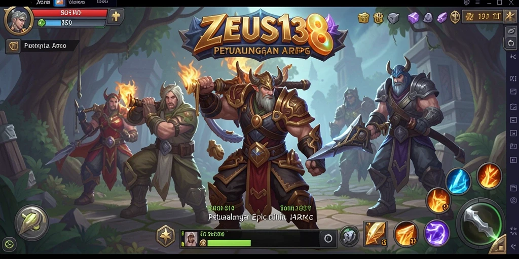 Tampilan gameplay <strong>ZEUS138</strong> di dunia ARPG yang menakjubkan.